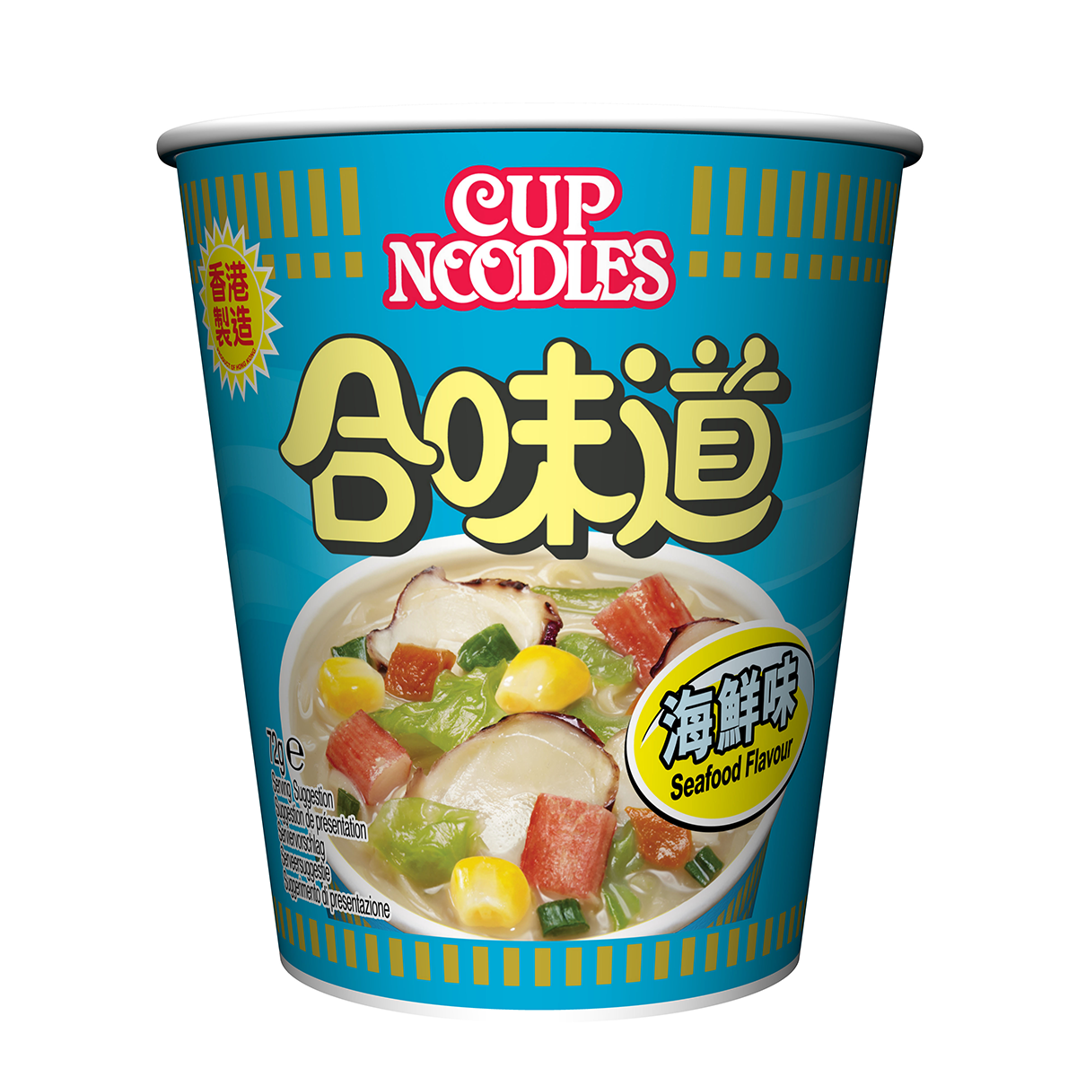 CASE of Nissin Seafood Cup Noodles - 24 x 75g