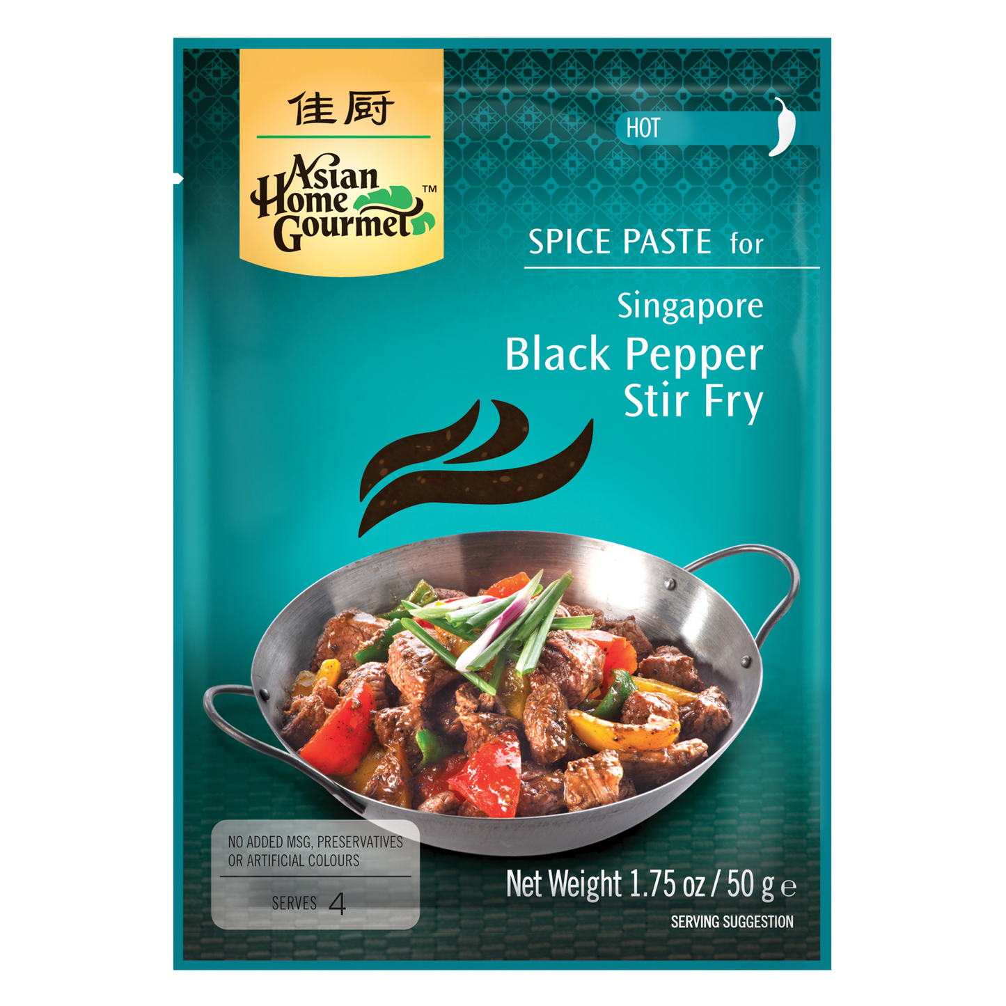 Singapore Black Pepper Stir Fry - CASE of 12 x 50g