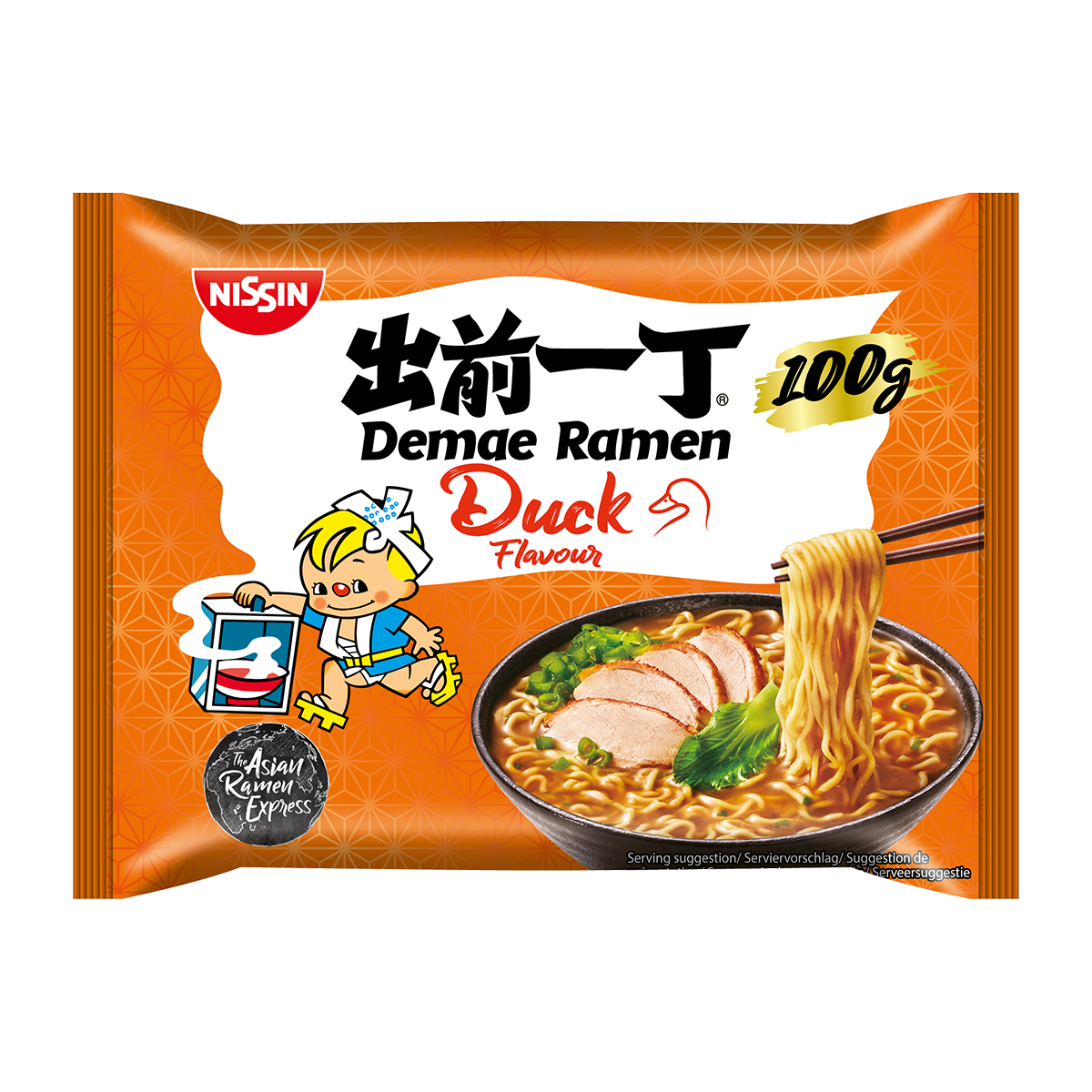 CASE of Nissin Demae Ramen Duck Noodles - 30 x 100g