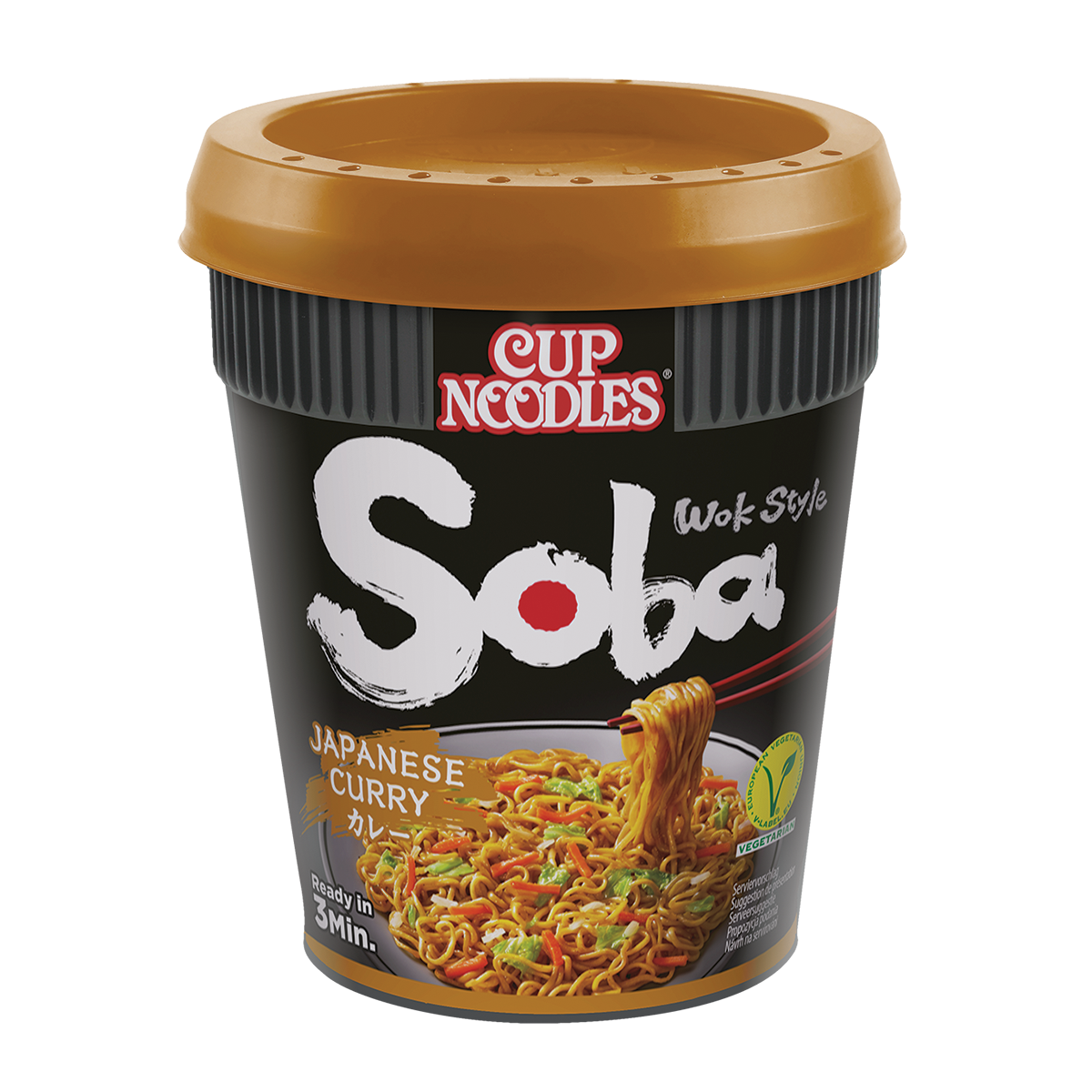 Nissin Soba Japanese Curry Cup Noodles - 1 x 90g
