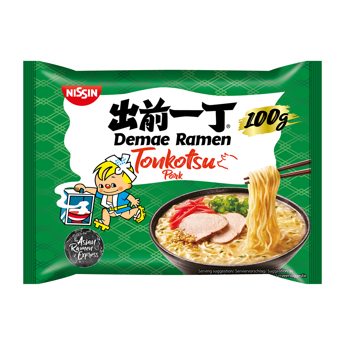 CASE of Nissin Demae Ramen Tonkotsu Noodles - 30 x 100g