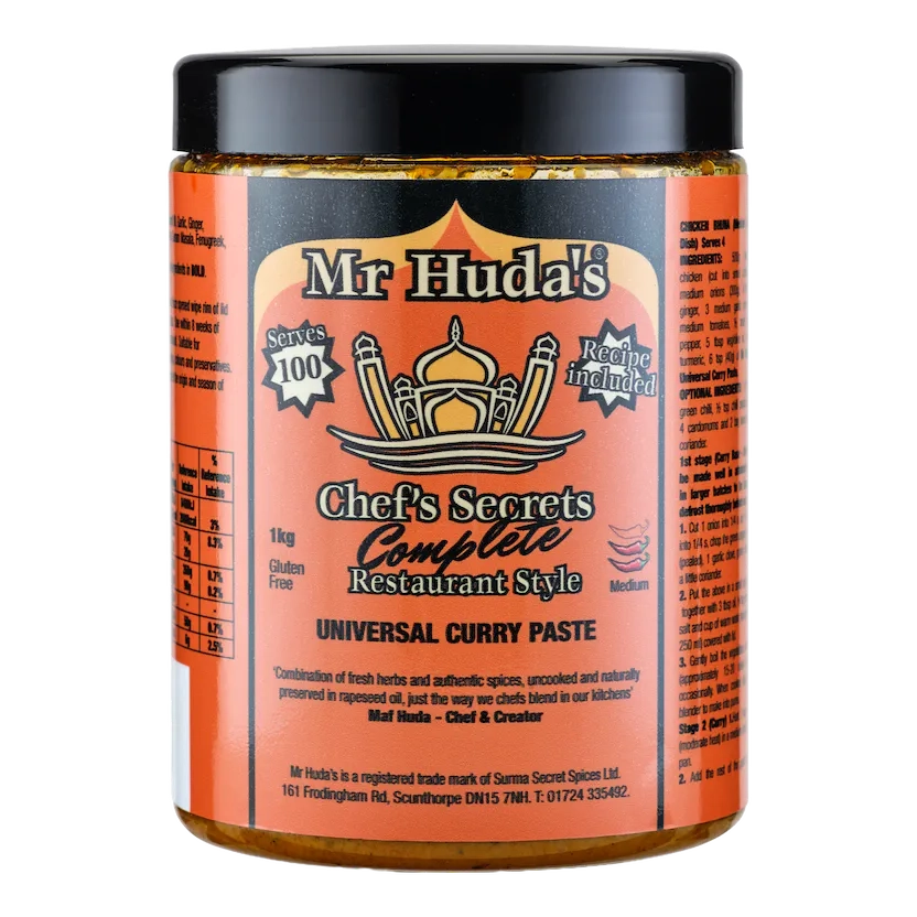 Gluten Free Universal Curry Paste - 1 x 1kg