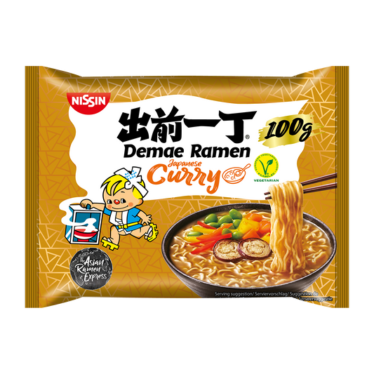 Nissin Demae Ramen Japanese Curry Noodles - 1 x 100g