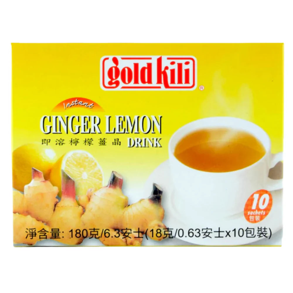 Instant Ginger Lemon Drink - 10 x 18g Sachets