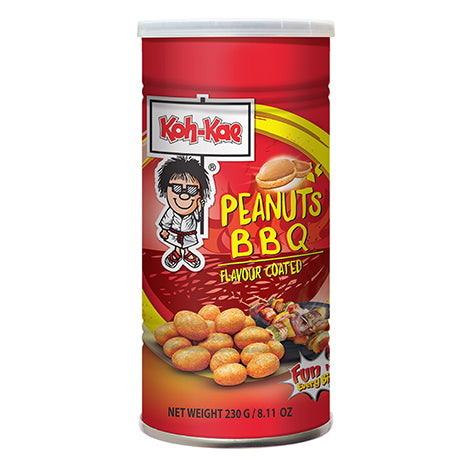 CASE of BBQ Flavour Coated Peanuts - 12 x 230g