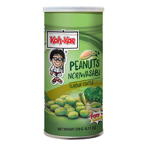 CASE of Nori Wasabi Coated Peanuts - 12 x 230g