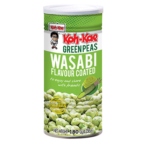 CASE of Wasabi Flavour Green Peas 12 x 180g