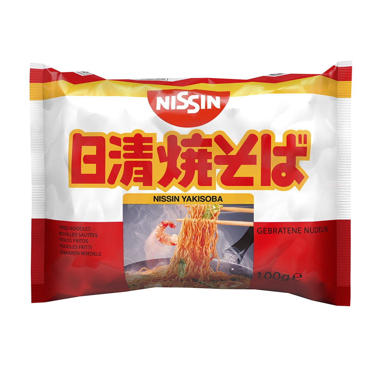 CASE of Nissin Demae Ramen Yakisoba Noodles - 30 x 100g